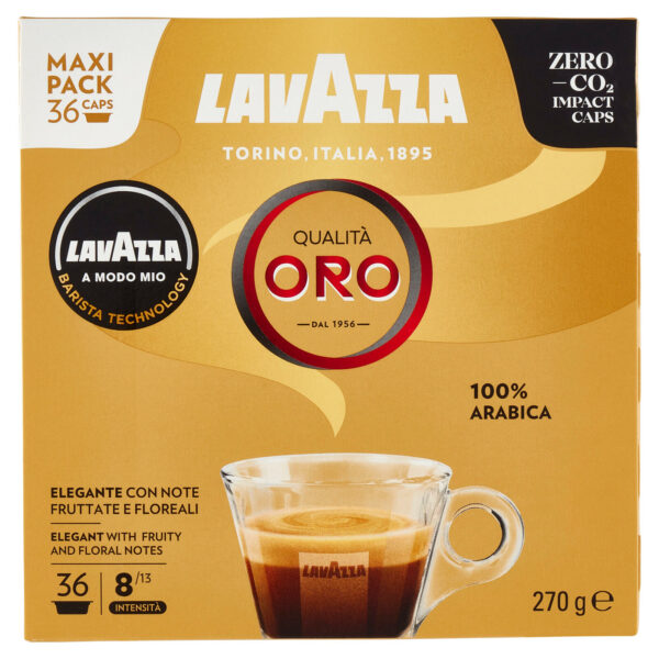 Lavazza A Modo Mio Oro 108 Capsule (3 blister da 36)